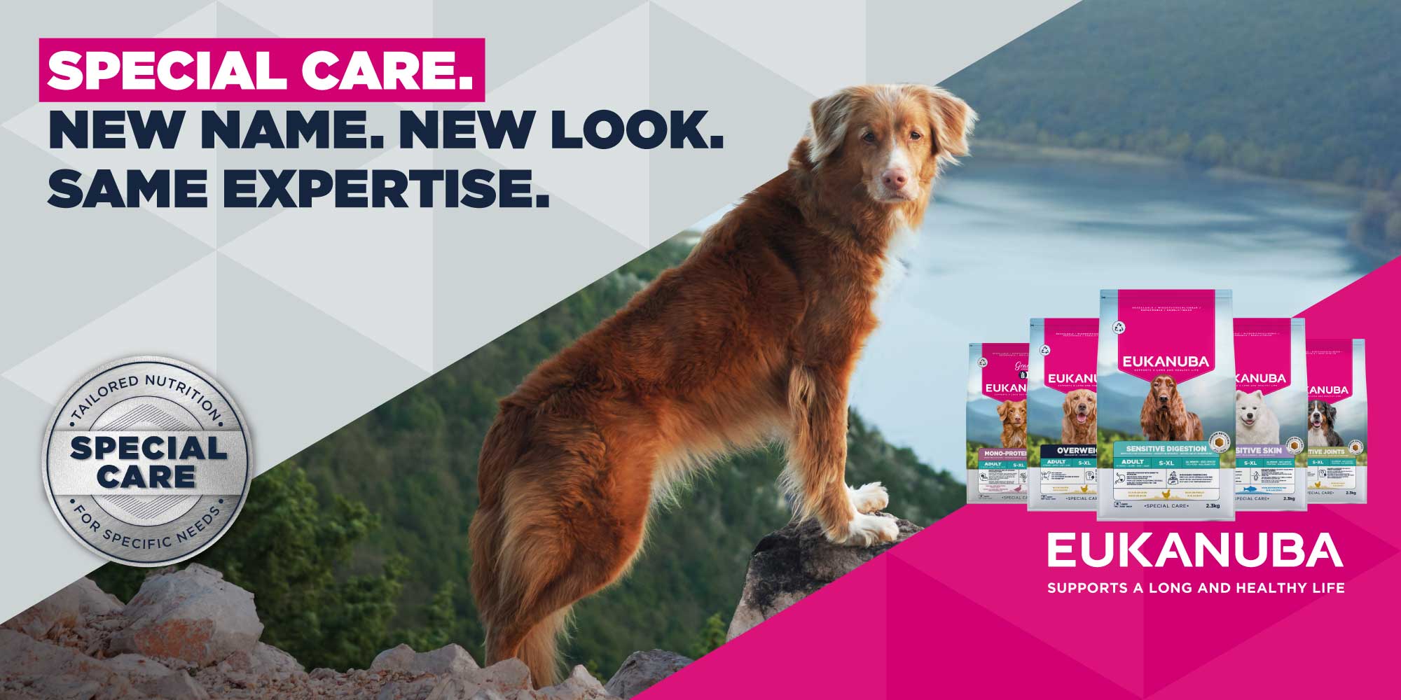 Eukanuba relaunch : special care nourriture sèche