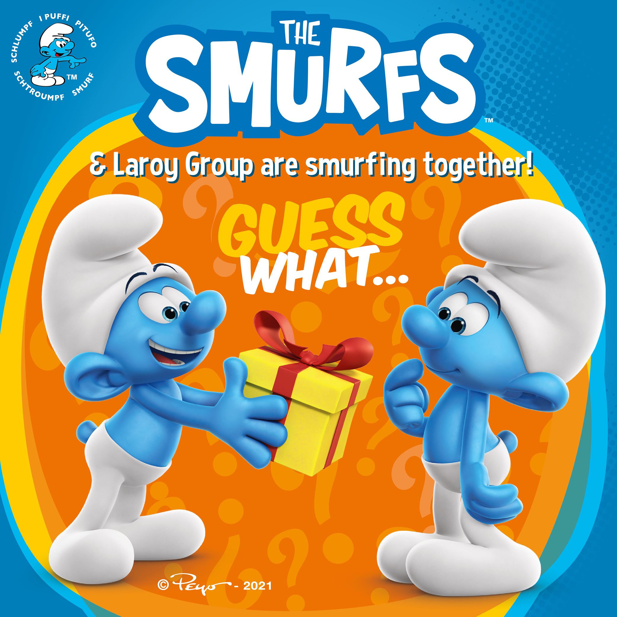 Laroy Group en de smurfen
