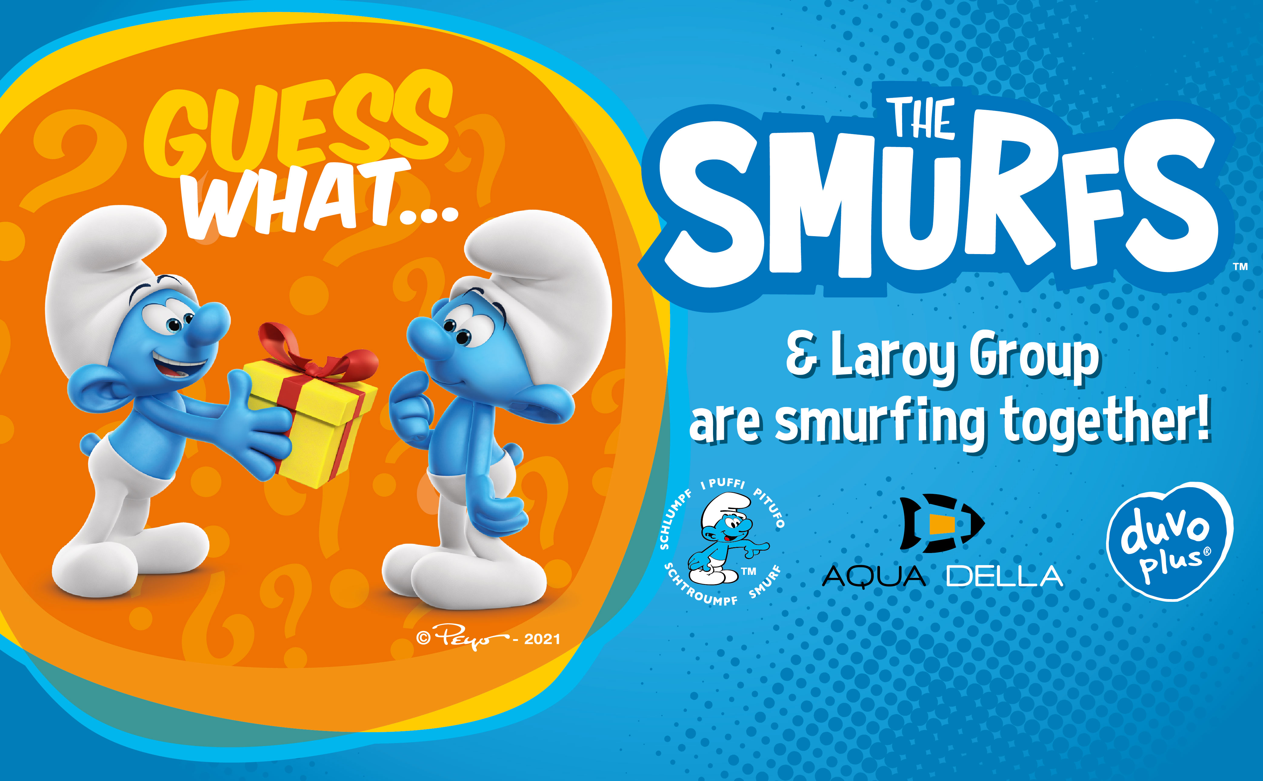 Laroy Group en de smurfen