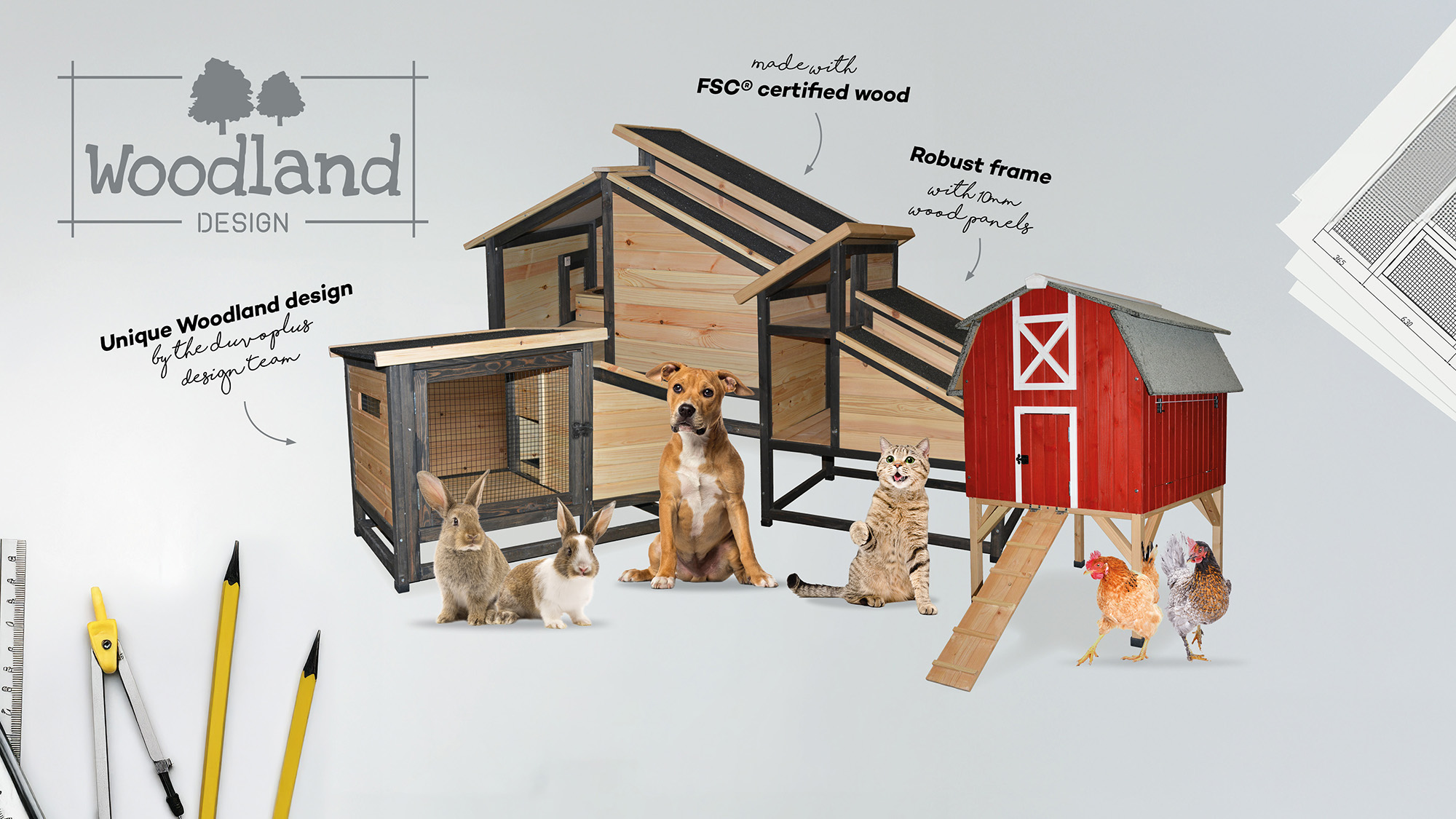 New: Woodland design – Sustainability and quality for every pet
